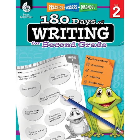 Shell Education 180 Days of Writing for Second Grade 51525